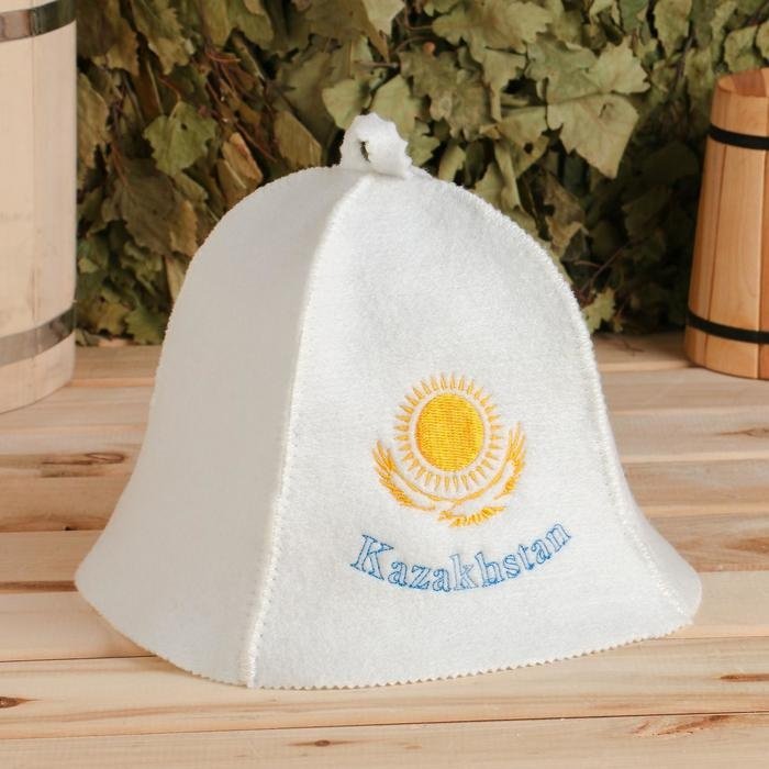 Добропаровъ банная шапка Kazakhstan 7317748 1 шт купить,NaN