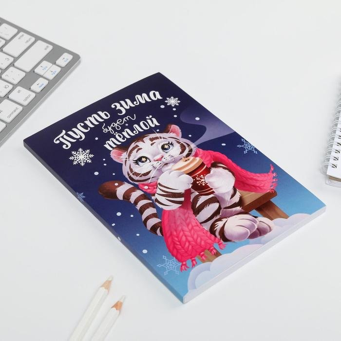 Ежедневник ArtFox Пусть зима будет теплой A5 80 листов купить,NaN