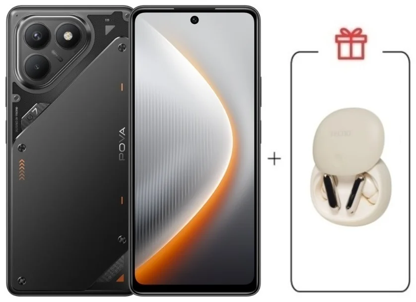 Смартфон Tecno Pova 7 Neo 8/128GB Geek Black + подарок купить,NaN