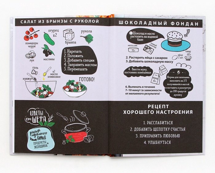 Записная книжка ArtFox Моя книга рецептов A5 80 листов купить,NaN