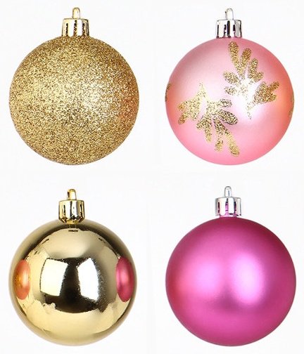 Зимнее волшебство Грация пластик 4 шт, мультиколор купить,NaN
