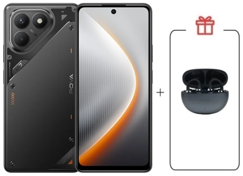 Смартфон Tecno Pova 7 Neo 8/128GB Geek Black + подарок купить,NaN