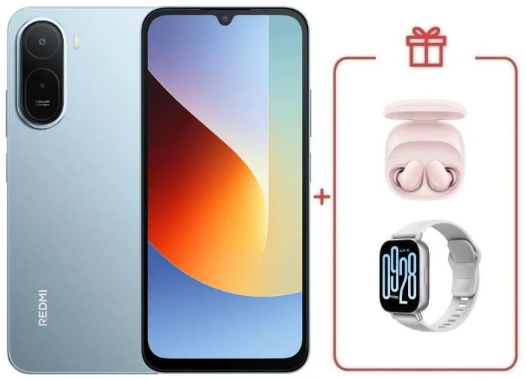 Смартфон Redmi A7 Pro 4 ГБ/128 ГБ голубой + подарок купить,NaN