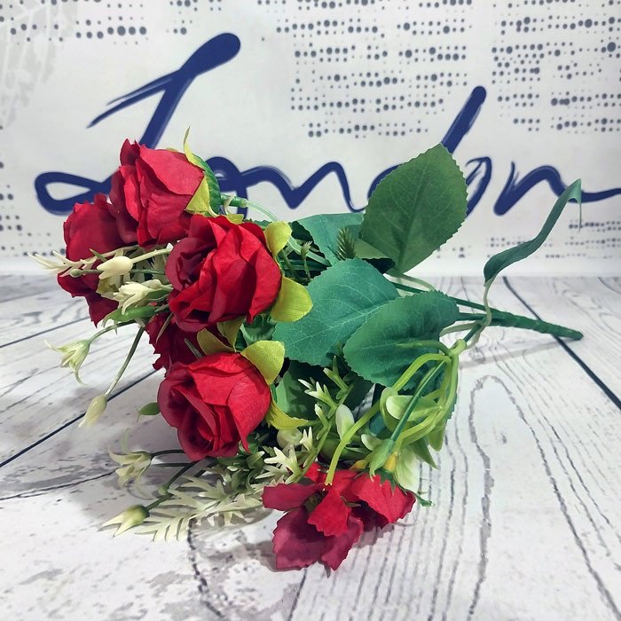 Букет роза 26 см, 12855021_107819 купить,NaN