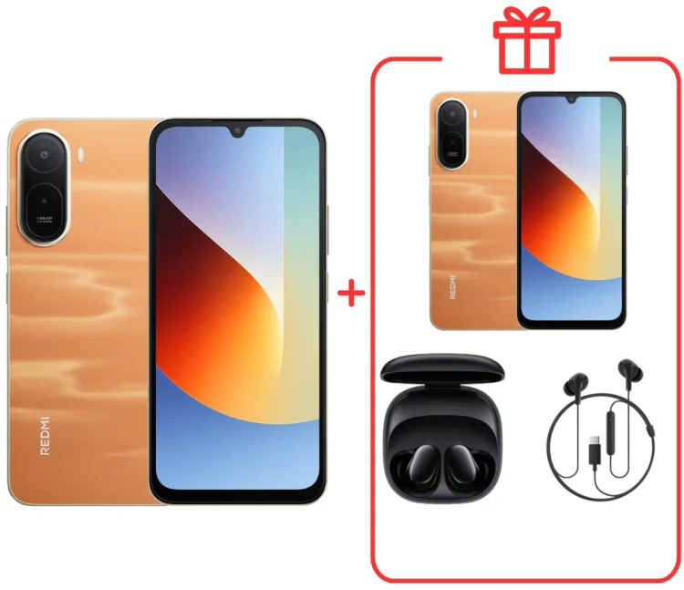 Смартфон Redmi A7 Pro 4 ГБ/128 ГБ оранжевый + подарок купить,NaN