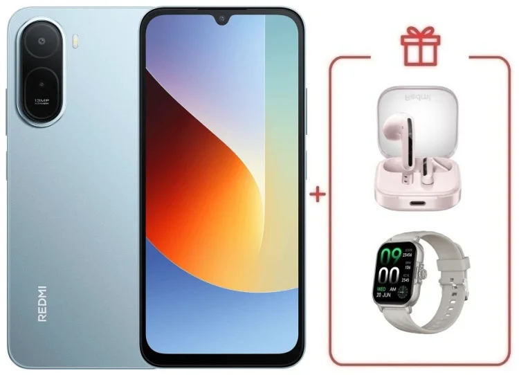 Смартфон Xiaomi Redmi A7 Pro 4/128GB голубой + подарок купить,NaN