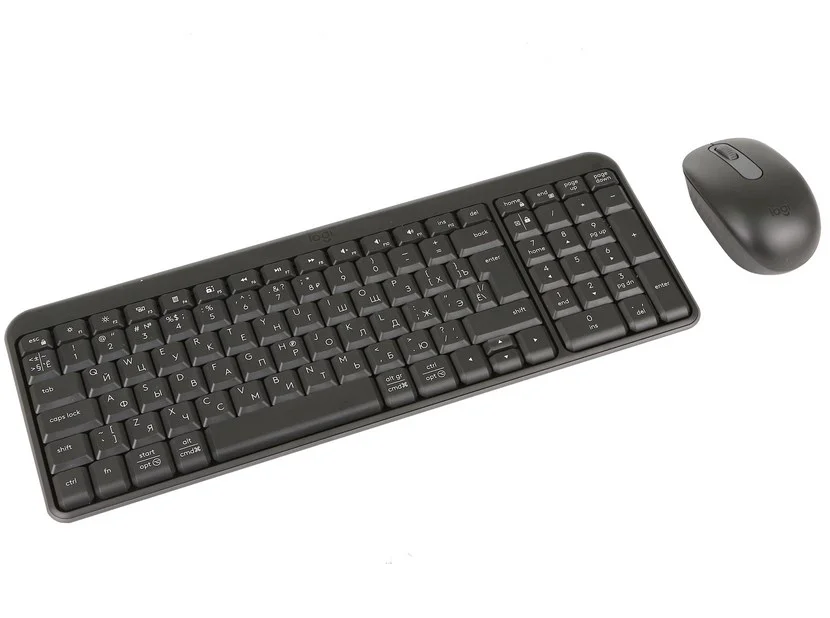 Клавиатура + мышь Logitech MK250 Graphite