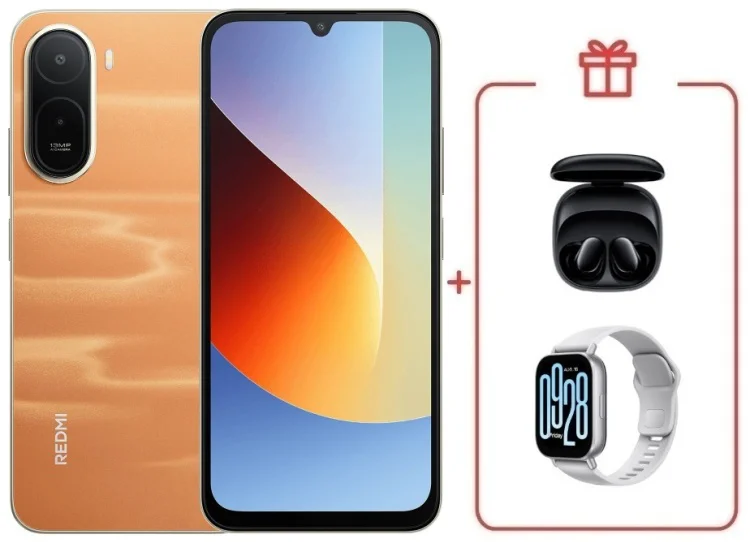 Смартфон Xiaomi Redmi A7 Pro 4/128GB оранжевый + подарок купить,NaN
