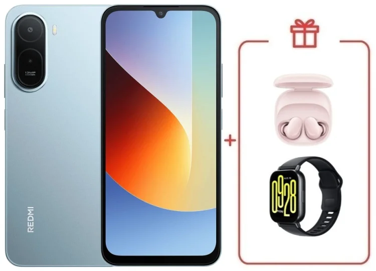 Смартфон Xiaomi Redmi A7 Pro 4/128GB голубой + подарок