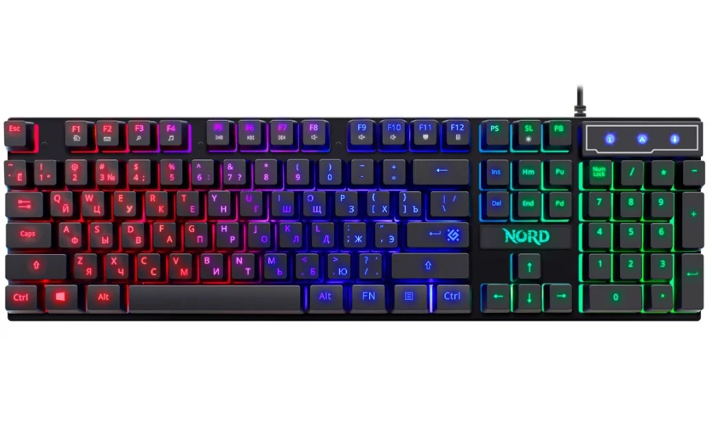 Клавиатура + мышь Defender Nord GS-959 Black
