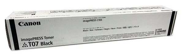 Тонер-картридж Canon T07 Black 3641C001 черный