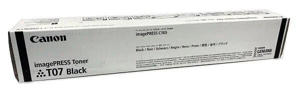 Тонер-картридж Canon T07 Black 3641C001 черный