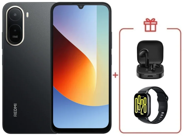 Смартфон Xiaomi Redmi A7 Pro 4/128GB черный + подарок купить,NaN