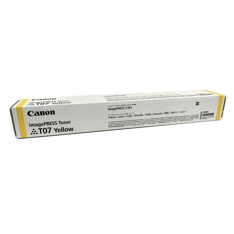 Тонер-картридж Canon T07 Yellow 3644C001 желтый