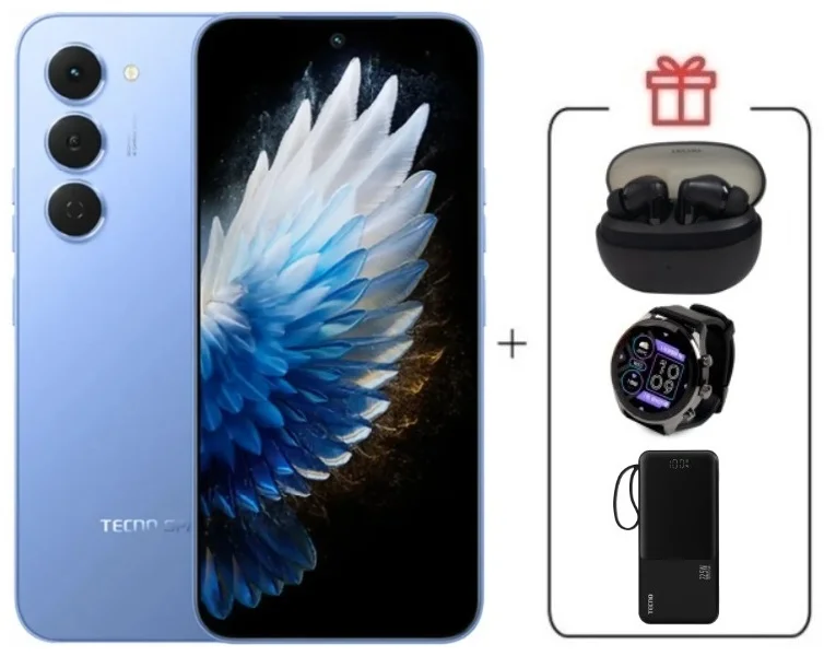 Смартфон Tecno Spark 40 Pro 8/256Gb Lake Blue + подарок купить,NaN