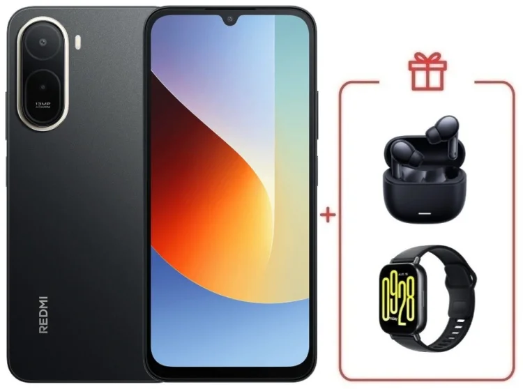 Смартфон Xiaomi Redmi A7 Pro 4/128GB черный + подарок