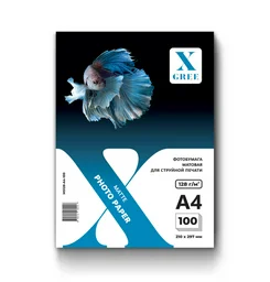 Фотобумага X-Gree MS128 A4 100л матовая 