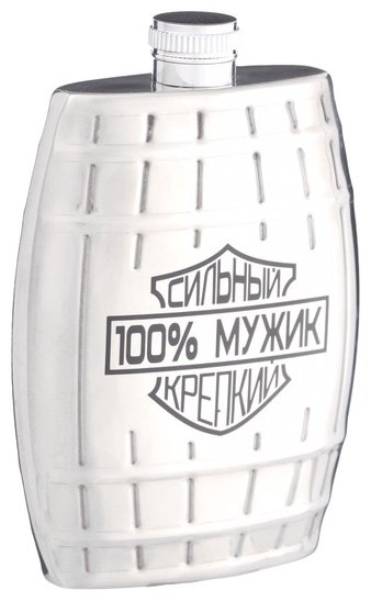 Фляга Мастер К 100% мужик, 10116245 1 шт купить,NaN