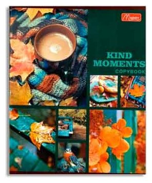 Тетрадь Magister Kind Moments TO96-KM, 96 листов, А5, разметка клетка, мягкая обложка купить,NaN