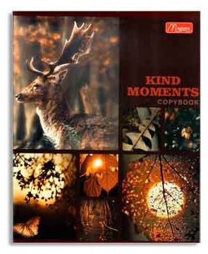 Тетрадь Magister Kind Moments TO96-KM, 96 листов, А5, разметка клетка, мягкая обложка купить,NaN