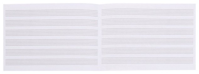 Тетрадь для нот Calligrata Аниме. Девочка со скрипкой, 24 л, А5, ноты, мягкая обложка, 1 шт купить,NaN