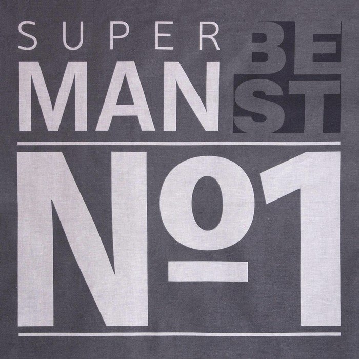 Комплект Этель Super man 2-спальный бязь, 2 наволочки: 70x70 см купить,NaN