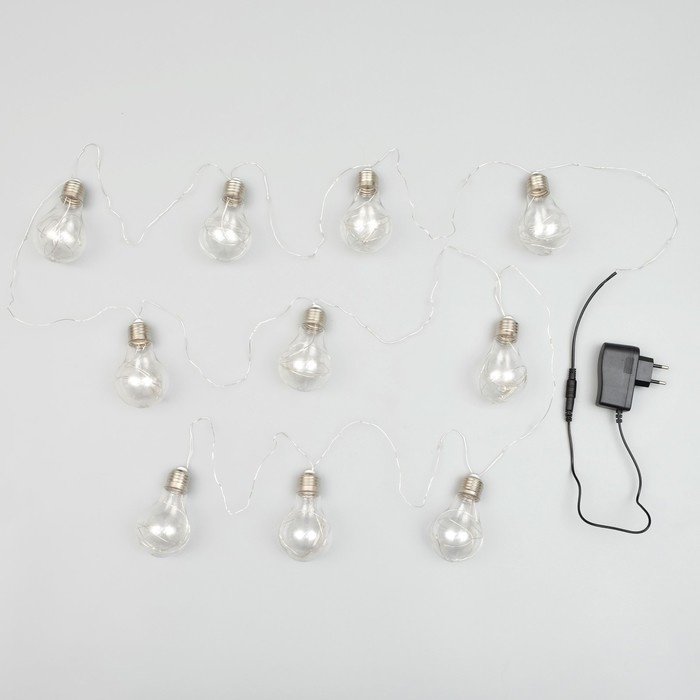 Электрогирлянда Лампочки Luazon Lighting цвет свечения мультиколор 3 м купить,NaN