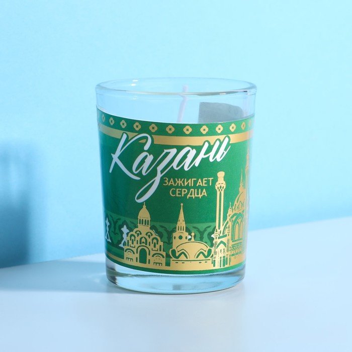 Декоративная свеча Казань 6 см, 1 шт купить,NaN