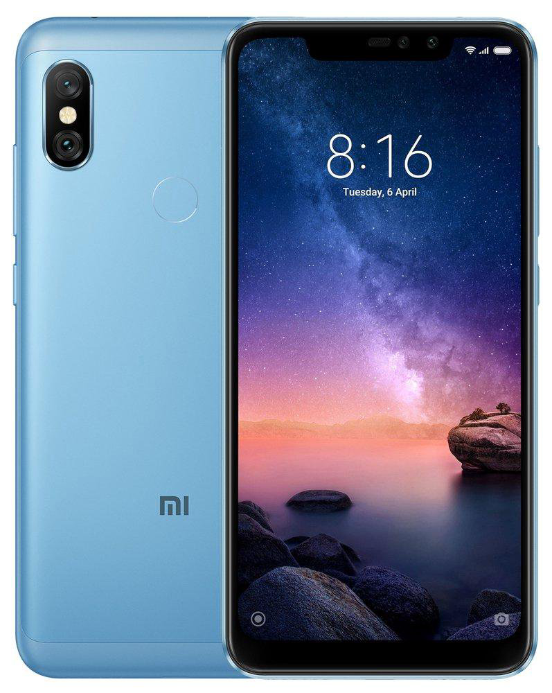 Смартфон Xiaomi Redmi Note 6 Pro 64Gb Blue купить,NaN