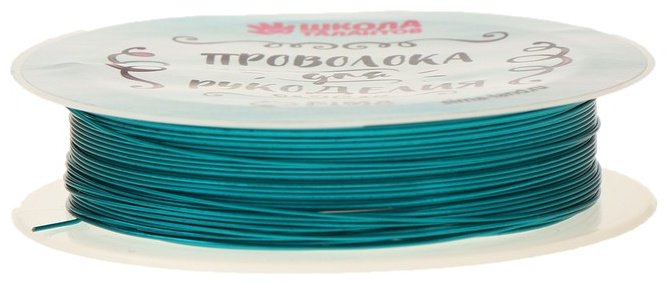 Школа талантов проволока 9509353 10 м голубой 1 шт купить,NaN