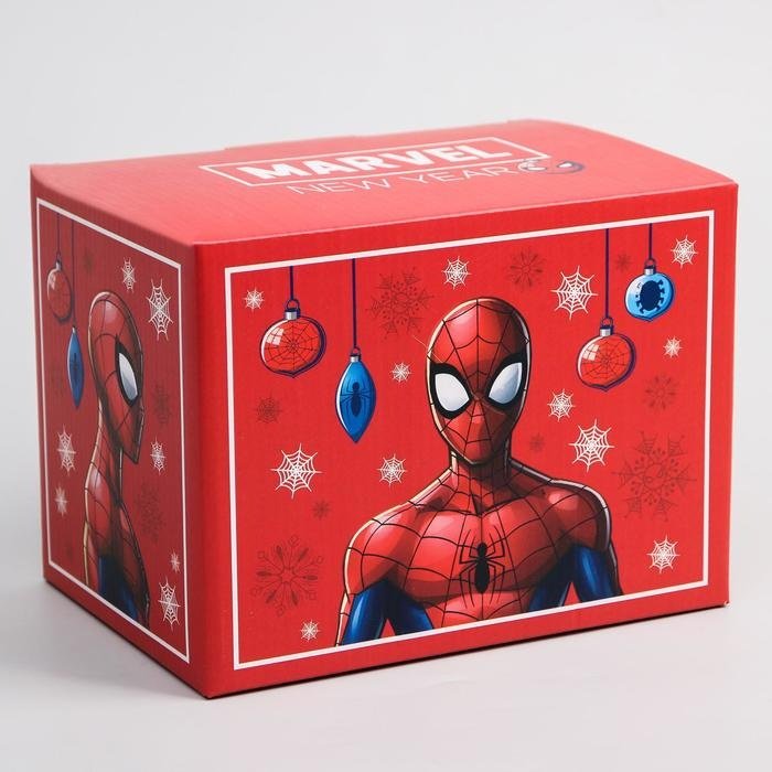 Коробка Человек-паук Marvel 1 шт, 20х14х15 см купить,NaN