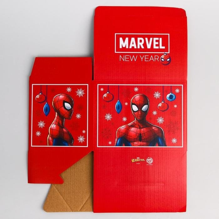 Коробка Человек-паук Marvel 1 шт, 20х14х15 см купить,NaN