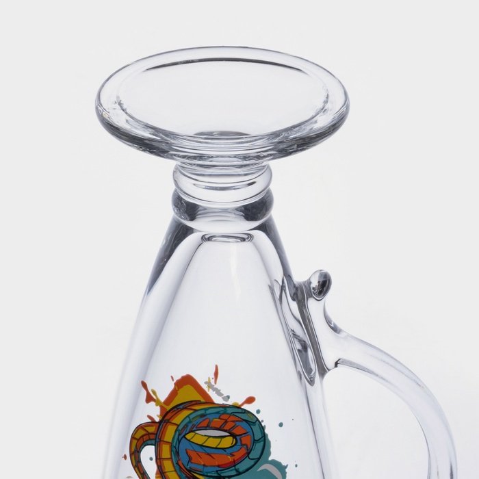 Кружка ДЕКОСТЕК , 250 мл, стекло, 1 шт. купить,NaN