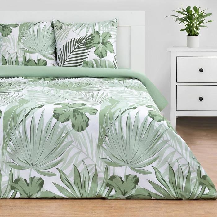 Комплект Этель Tropics вид 2 1.5-спальный поплин, 2 наволочки: 70x70 см купить,NaN
