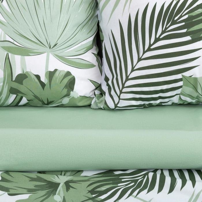 Комплект Этель Tropics вид 2 1.5-спальный поплин, 2 наволочки: 70x70 см купить,NaN