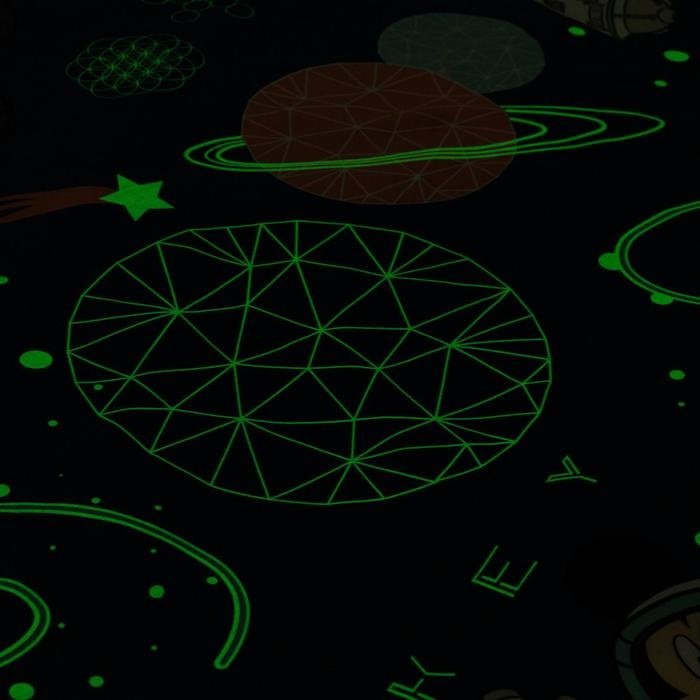 Комплект Disney Neon Series Микки Маус 1.5-спальный бязь, 1 наволочка: 50x70 см купить,NaN