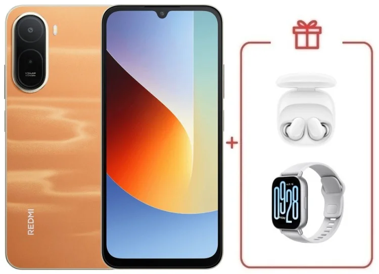Смартфон Xiaomi Redmi A7 Pro 4/64GB оранжевый + подарок купить,NaN