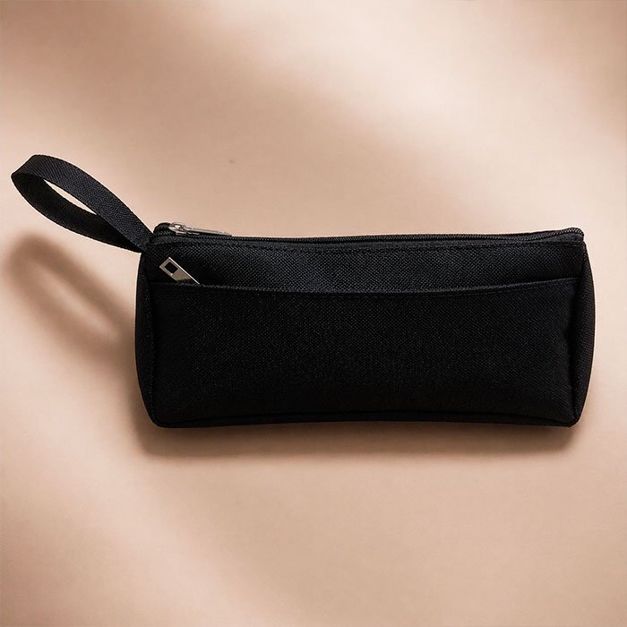Пенал SEVIBA Black, застежка молния, черный купить,NaN