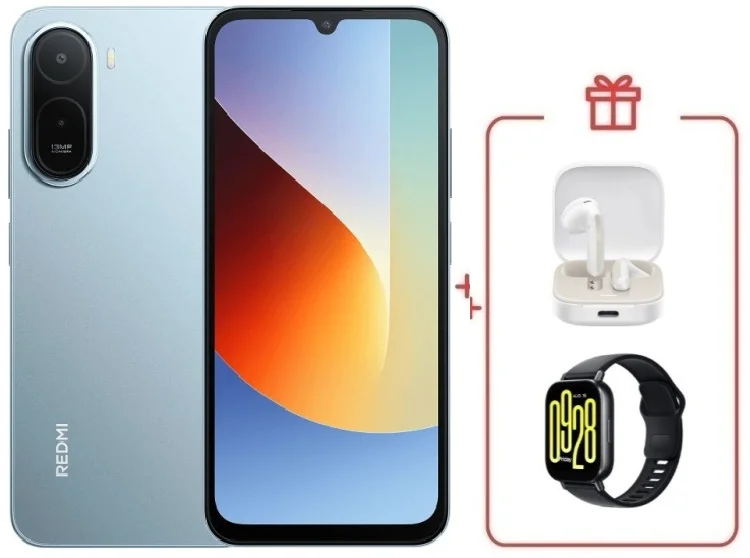Смартфон Xiaomi Redmi A7 Pro 4/64GB голубой + подарок купить,NaN