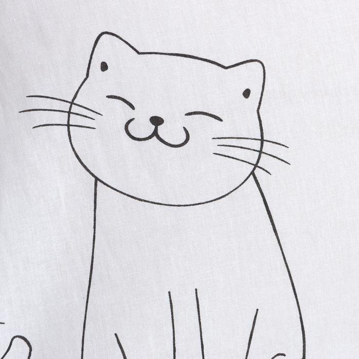 Комплект Этель Dancing cats детский хлопок, 1 наволочка: 50x70 см купить,NaN