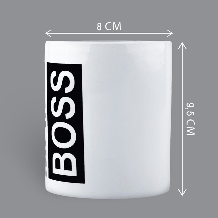 Кружка Дорого внимание МАМА BOSS, 320 мл, керамика, 1 шт. купить,NaN