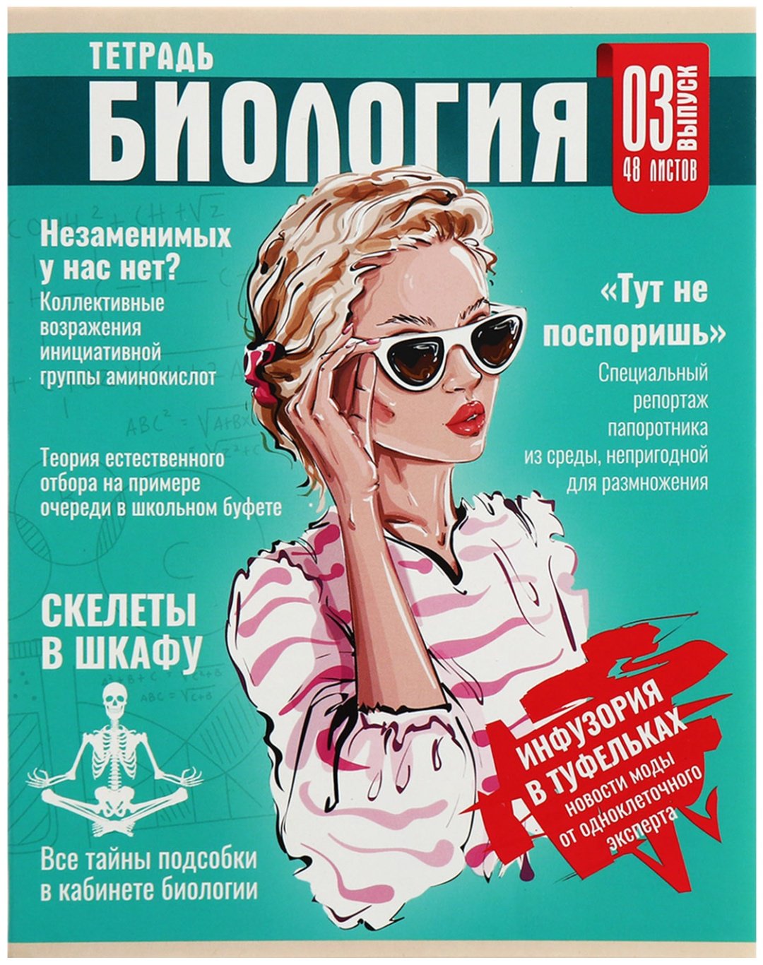 Набор предметных тетрадей Calligrata Журнал, 48 л, А5, комбинированная, мягкая обложка, 10 шт купить,NaN