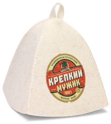 Никитинская мануфактура банная шапка Крепкий мужик, 10952614 1 шт купить,NaN
