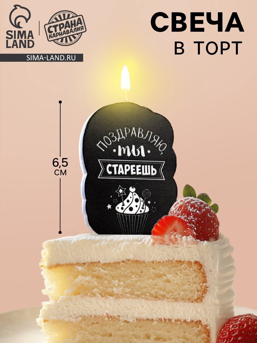 Свеча Страна Карнавалия фигурная, 1 шт купить,NaN