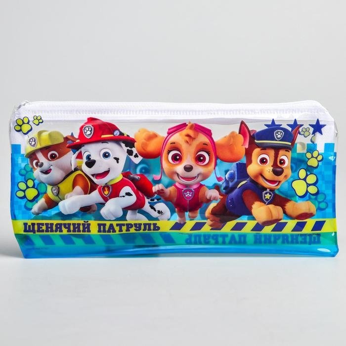 Пенал PAW Patrol Щенячий патруль, застежка молния, мультиколор купить,NaN