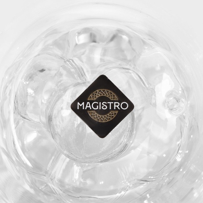 Стакан Magistro 200 мл, стекло, 1 шт купить,NaN