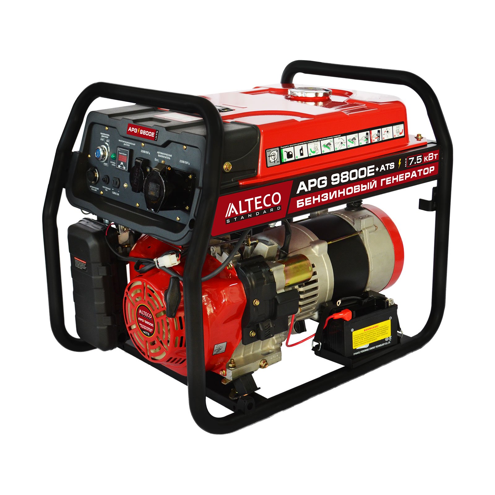 Генератор бензиновый Alteco APG 9800 E + ATS N