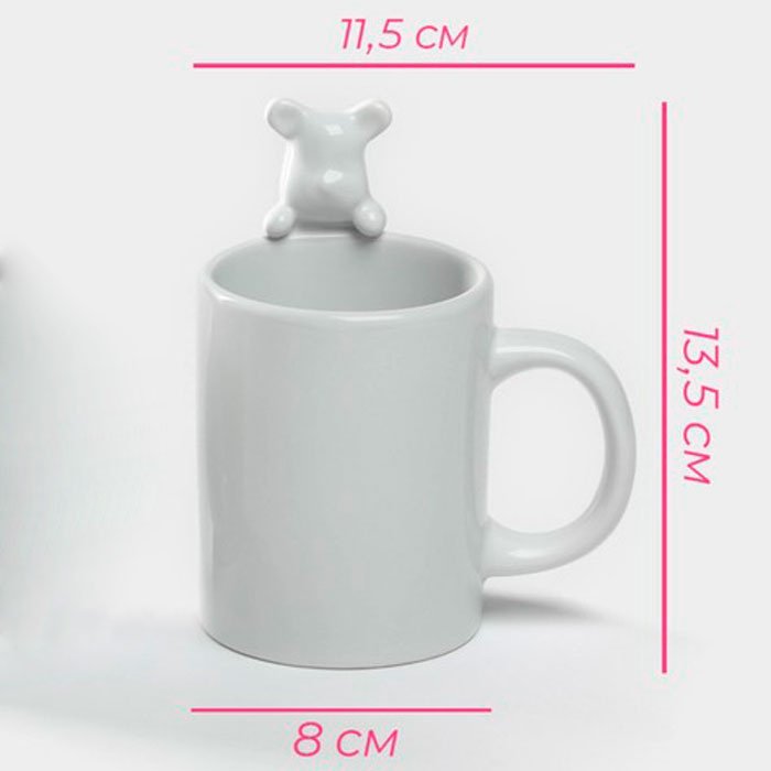 Кружка Доляна , 290 мл, доломит, 1 шт. купить,NaN