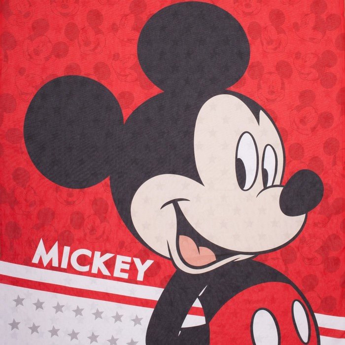Комплект Disney Микки Маус 1.5-спальный поплин, 1 наволочка: 50x70 см купить,NaN
