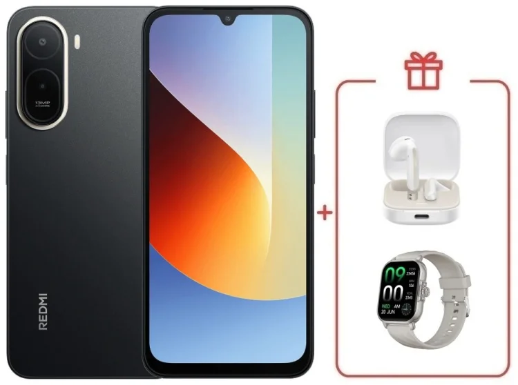 Смартфон Xiaomi Redmi A7 Pro 4/64GB черный + подарок